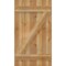 Ekena Millwork Joined Board-n-Batten Shutters w/Z-Bar, Rough Sawn Western Red Cedar, 21 1/2W x 38H, PR RBJ06Z21X038RWR - alternate 2